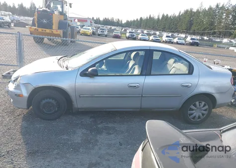 2002 Dodge Neon Se z USA, uszkodzony, nr VIN 1B3AS46C92D595709